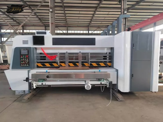 NORTH PACK Lead Edge Two Color Printing Slotting Corrugation Carton Box Make Machine